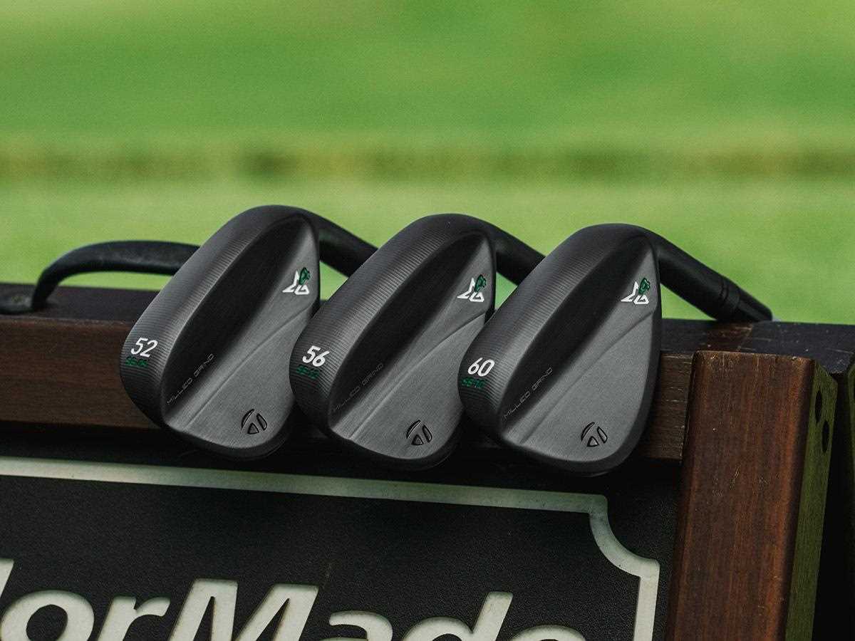TaylorMade Milled Grind 4 Black Wedge