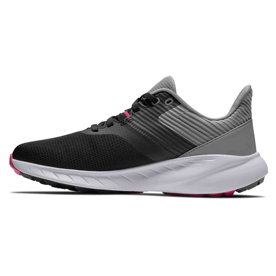 FootJoy Flex Damen Golfschuhe, schwarz/grau