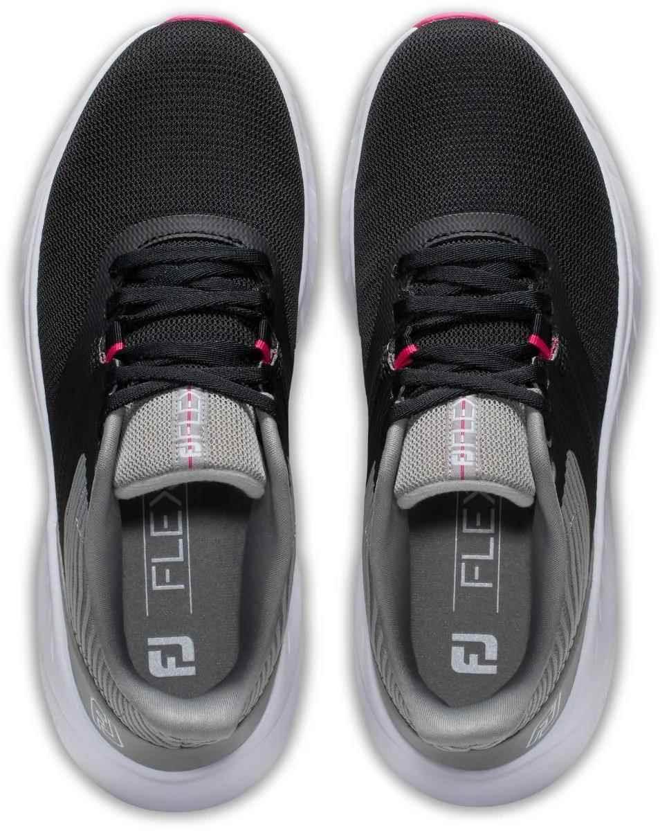 FootJoy Flex Damen Golfschuhe, schwarz/grau