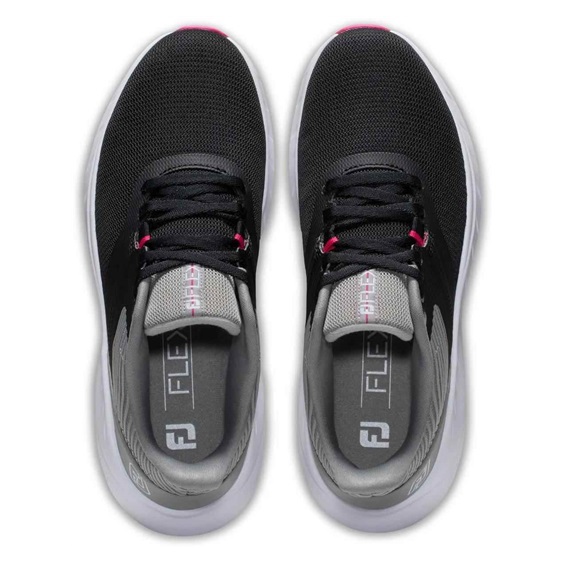 FootJoy Flex Damen Golfschuhe, schwarz/grau