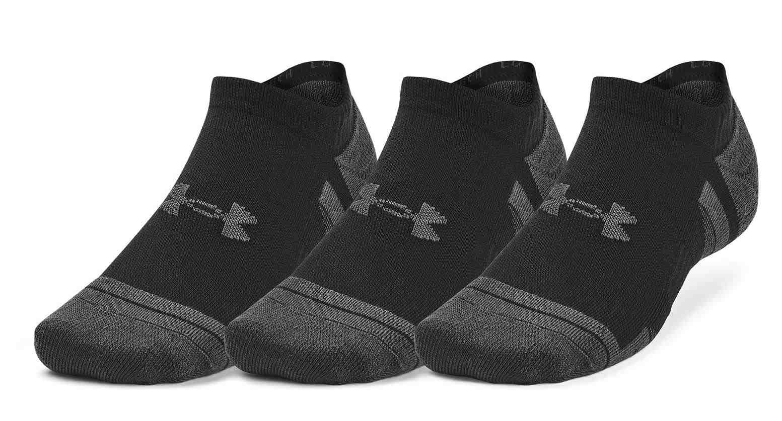 Under Armour Performance Tech Herren Socken, 3Paar, schwarz
