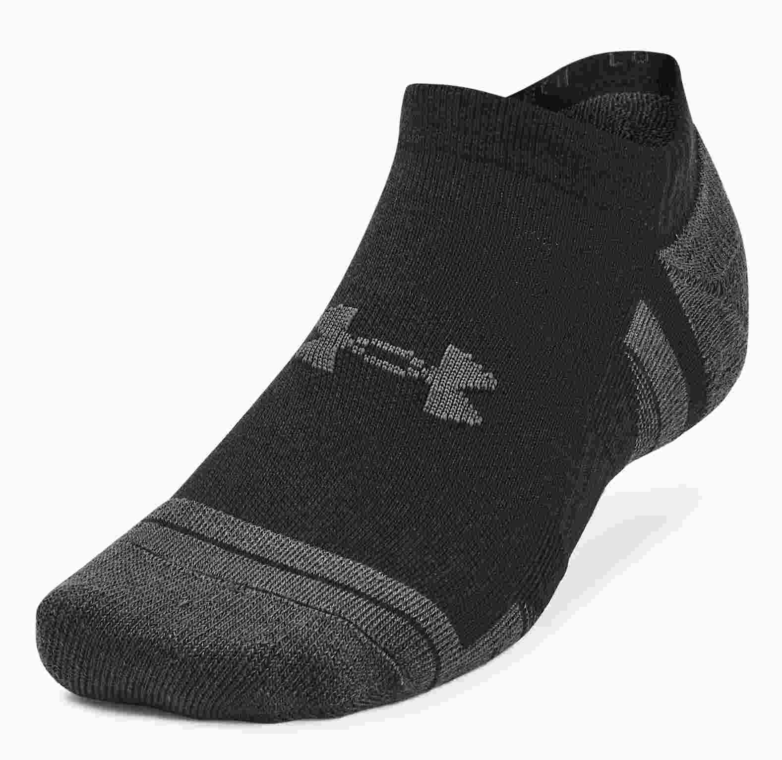 Under Armour Performance Tech Herren Socken, 3Paar, schwarz