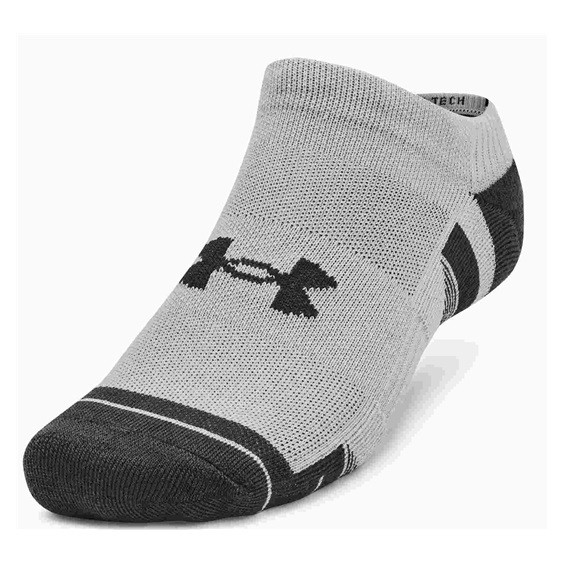 Under Armour Performance Tech Herren Socken, 3Paar, mod gray