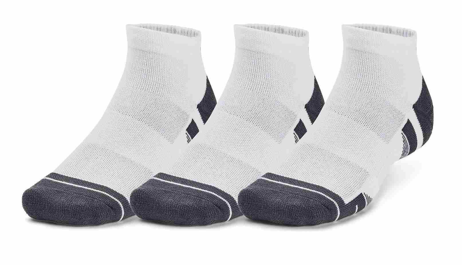 Under Armour Performance Tech Herren Socken, weiss, 3 Paar