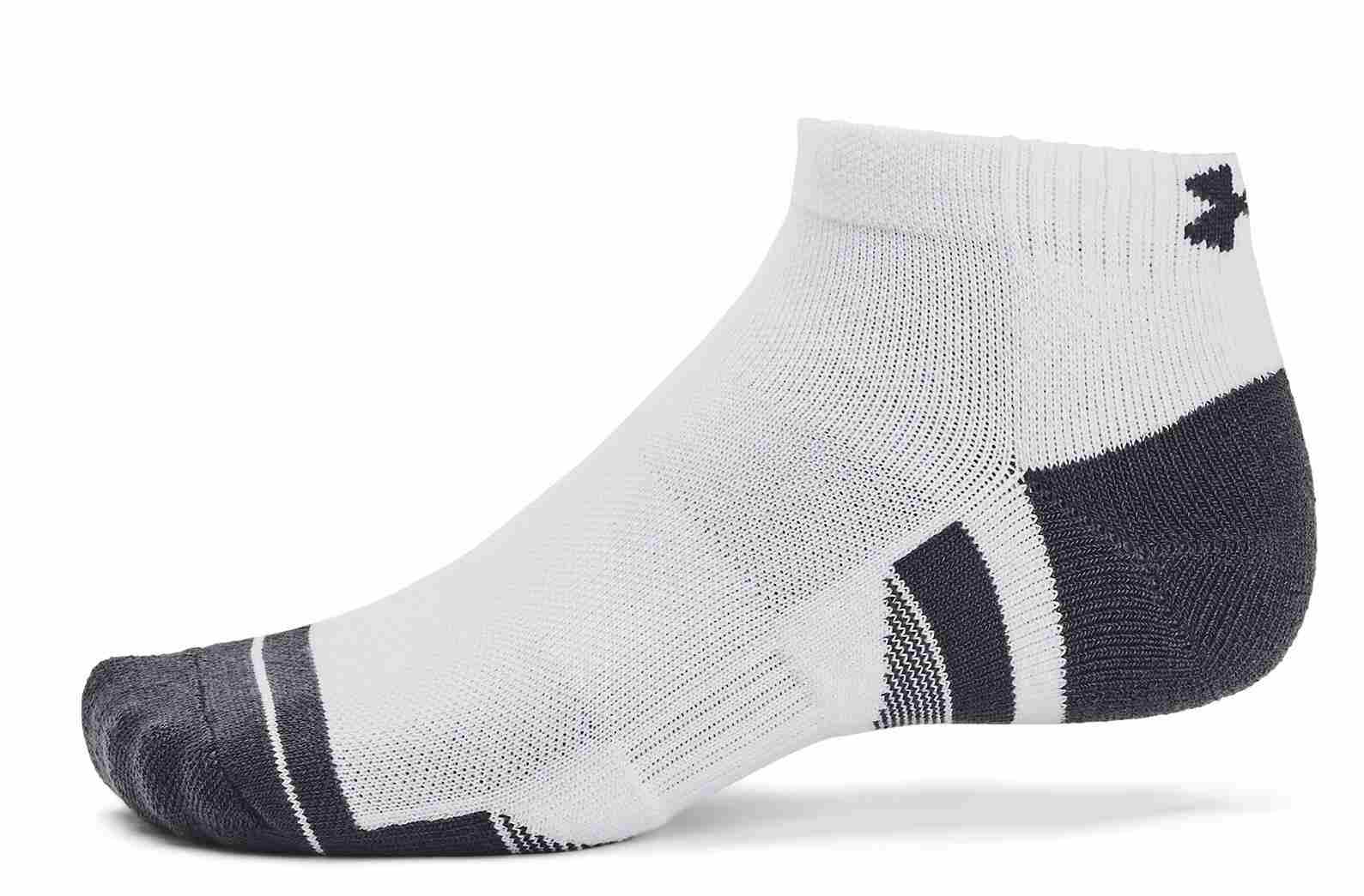 Under Armour Performance Tech Herren Socken, weiss, 3 Paar