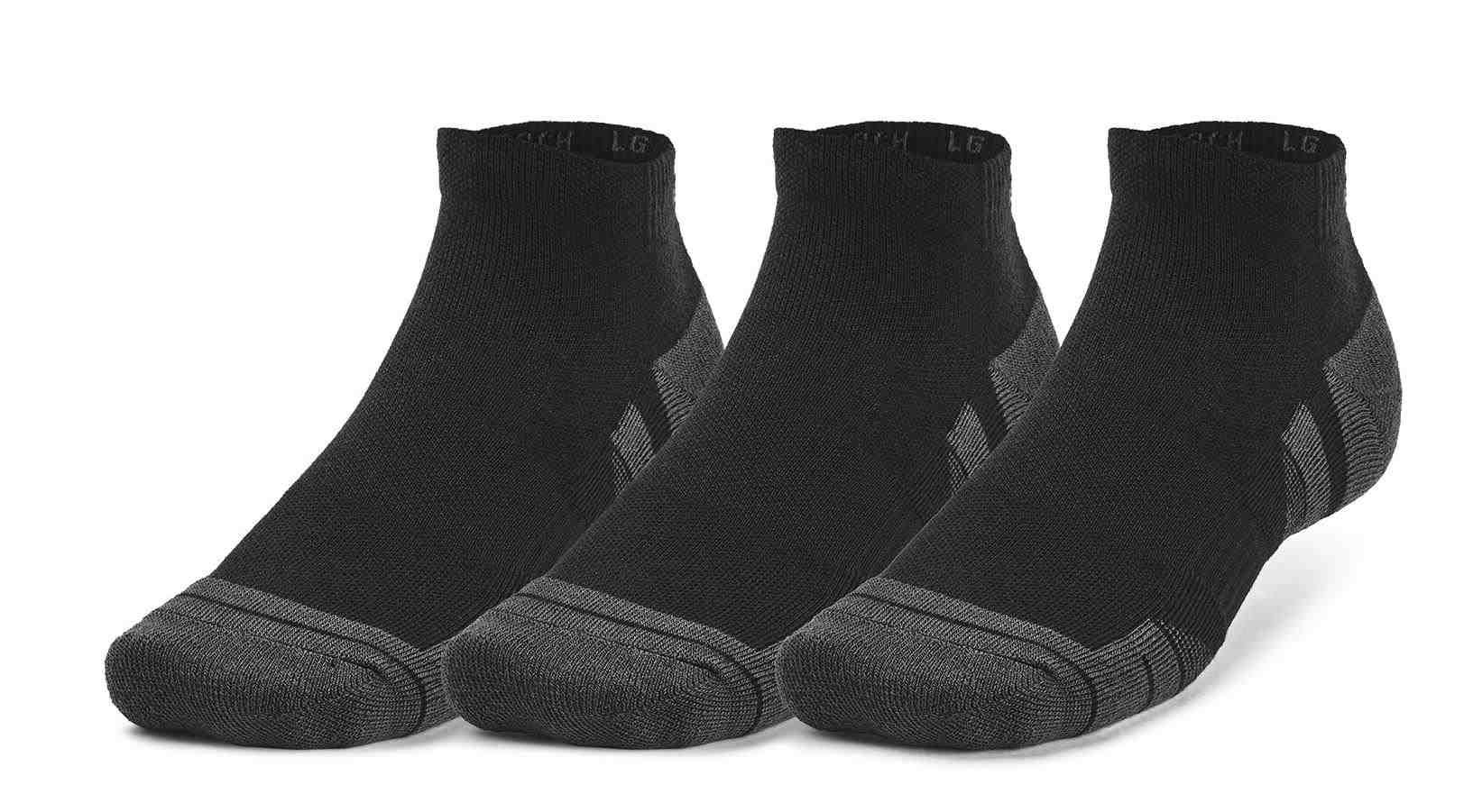 Under Armour Performance Tech Herren Socken, schwarz, 3 Paar