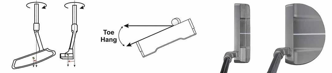 U.S. Kids Golf TS5-66 (167+cm) DD1 Junior Putter 33"