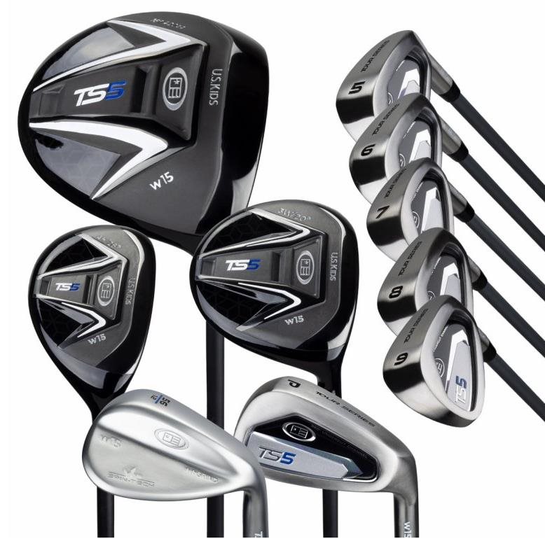 U.S. Kids Golf TS5-51 (130cm) v15 10-Club Junior Golfset