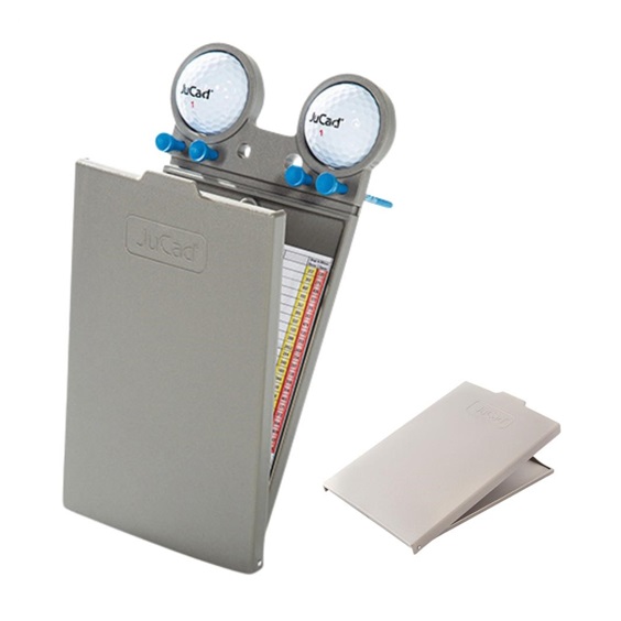 JuCad Scorekartenhalter, titanium/titanium