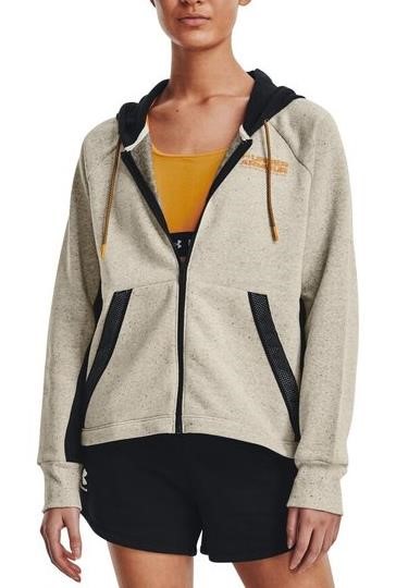 Under Armour + FZ Hoodie Damen-Sweatshirt, braun