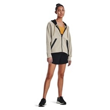 Under Armour + FZ Hoodie Damen-Sweatshirt, braun