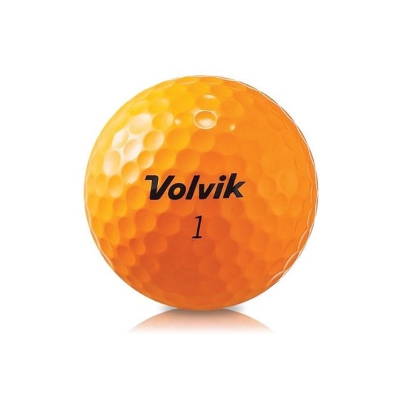 Volvik S3 Golfbälle, orange