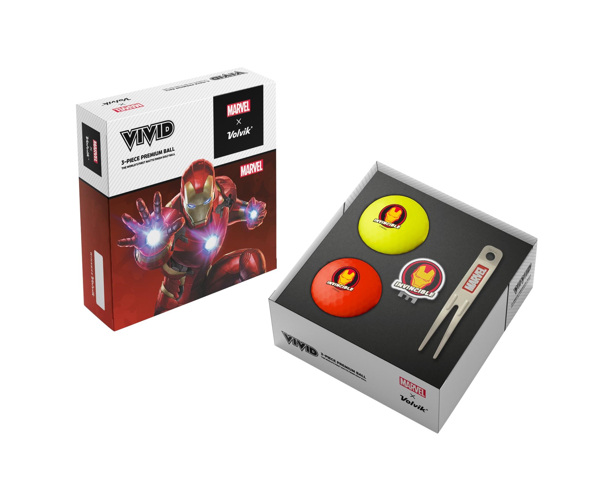 Volvik VIVID Marvel Iron Man Geschenkset