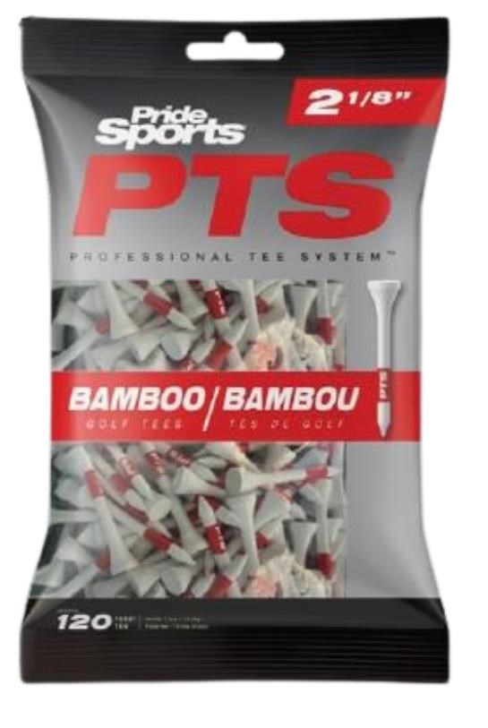 Pride Sports PTS Bamboo Holztees 53 mm, 120 Stk.