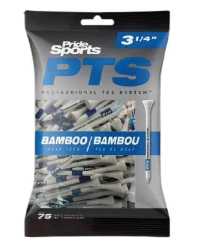 Pride Sports PTS Bamboo Holztees 83 mm, 75 Stk.