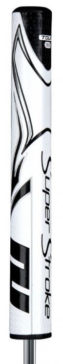 SuperStroke Zenergy Tour 3.0 putter grip, weiss/schwarz