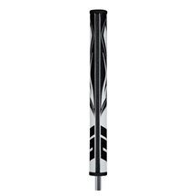 SuperStroke Zenergy Flatso 1.0 putter grip, schwarz/weiss