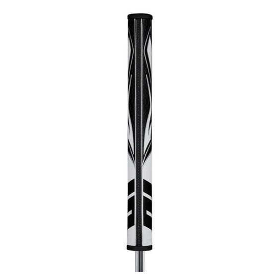 SuperStroke Zenergy Flatso 1.0 putter grip, schwarz/weiss