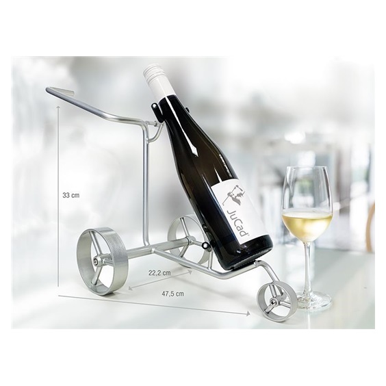 JuCad Miniatur Caddy - Weinflaschenhalter