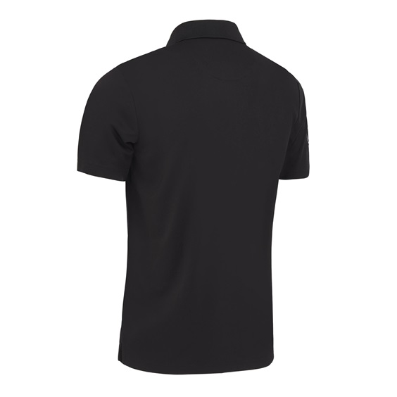 Callaway Tournament Chest Logo Herren Poloshirt, schwarz