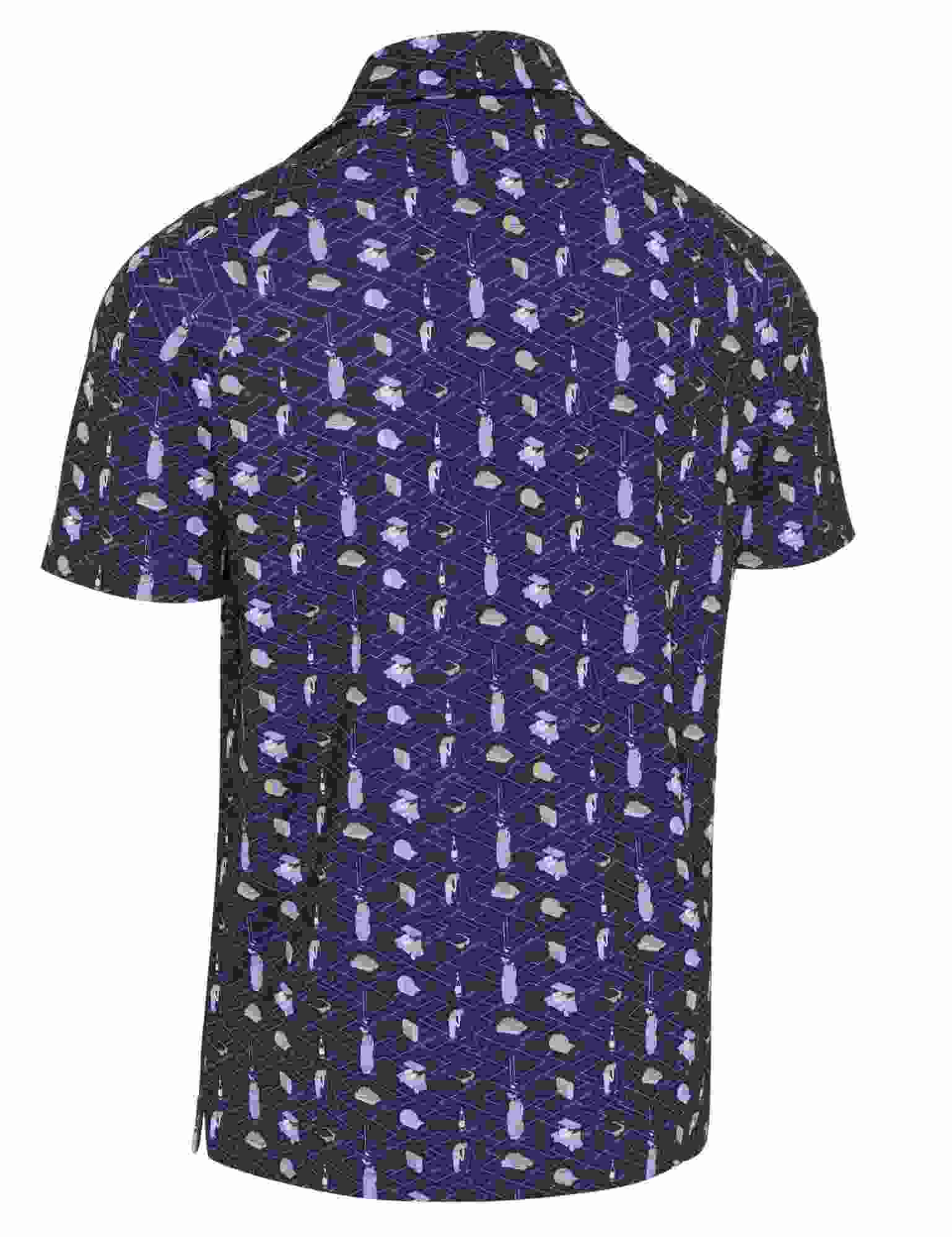 Callaway All Over Go Herren Poloshirt, dunkelblau