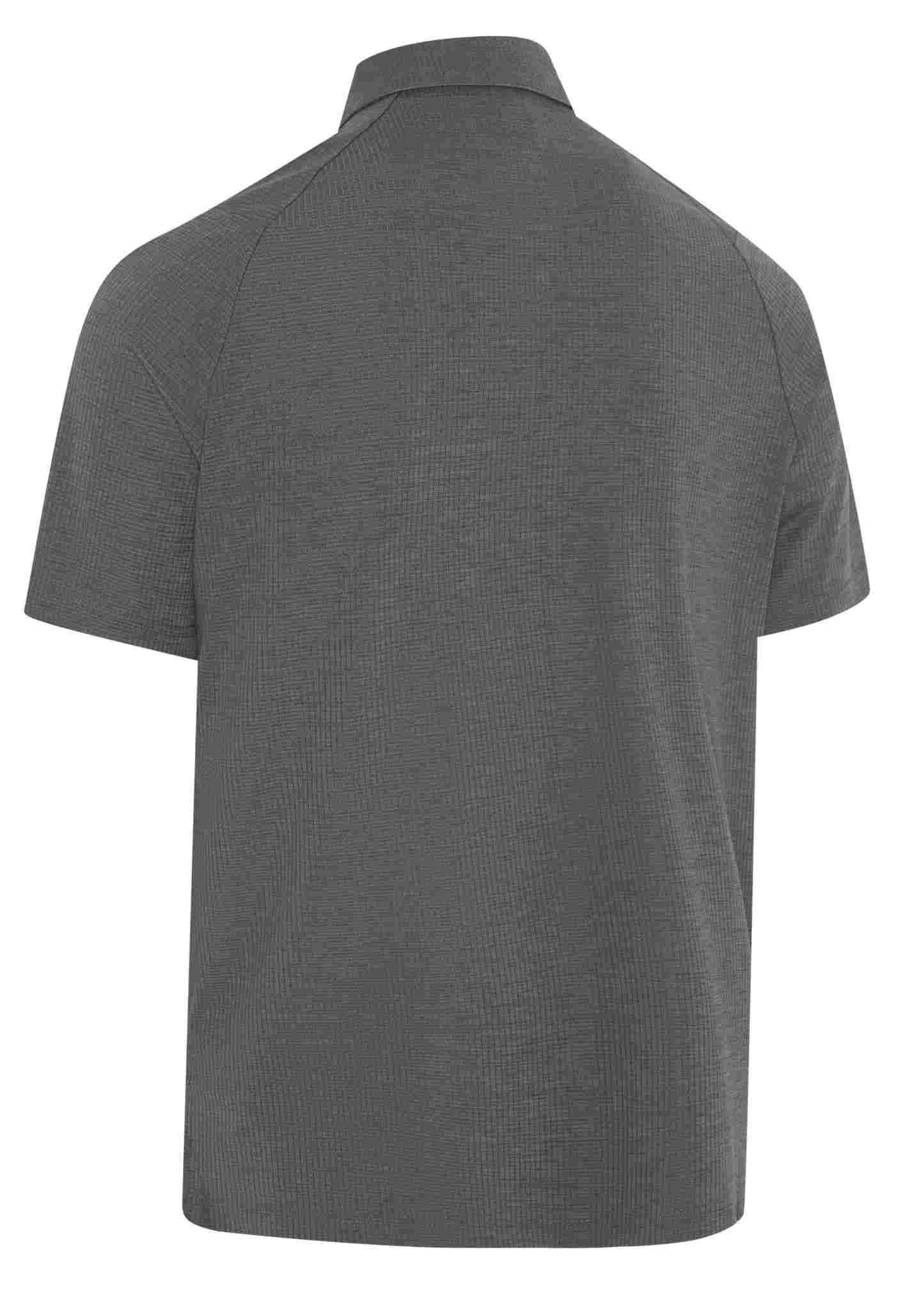 Callaway Ventilated Classic Jacquard Herren Poloshirt, schwarz