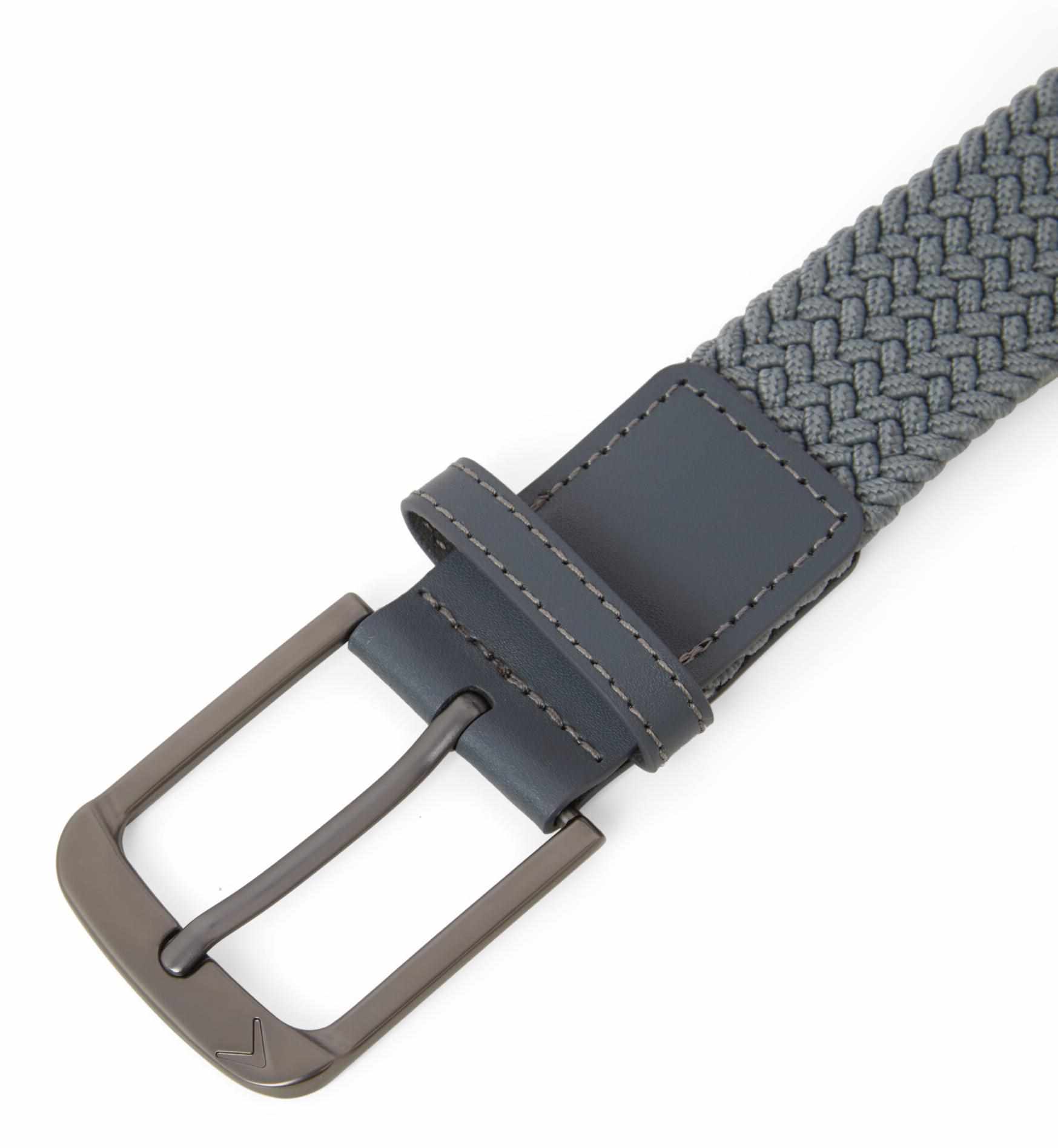 Callaway Braided Stretch Herren Gürtel, grau