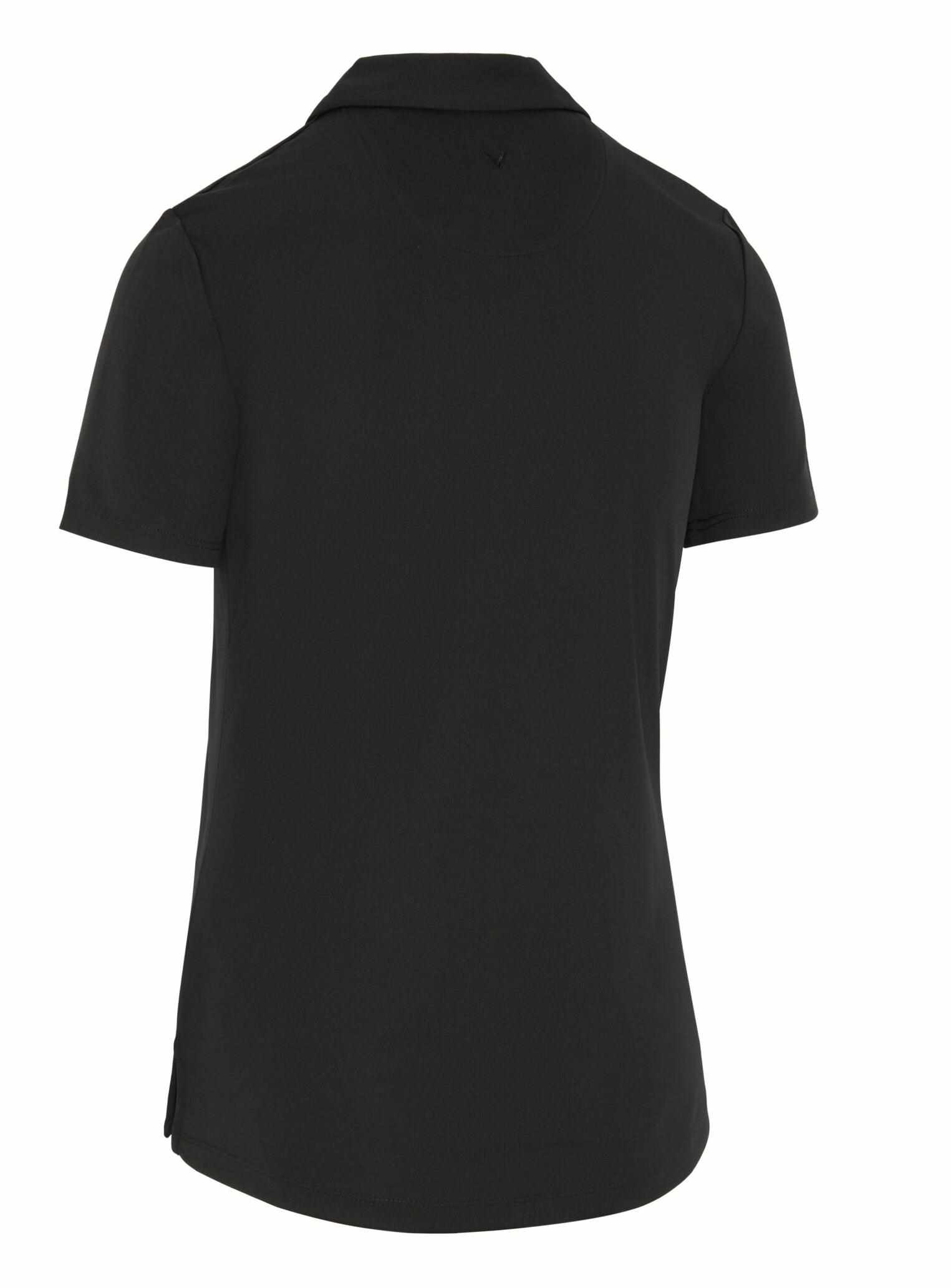 Callaway Tournament Damen Poloshirt, schwarz