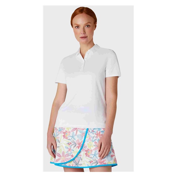 Callaway Tournament Damen Poloshirt, weiss