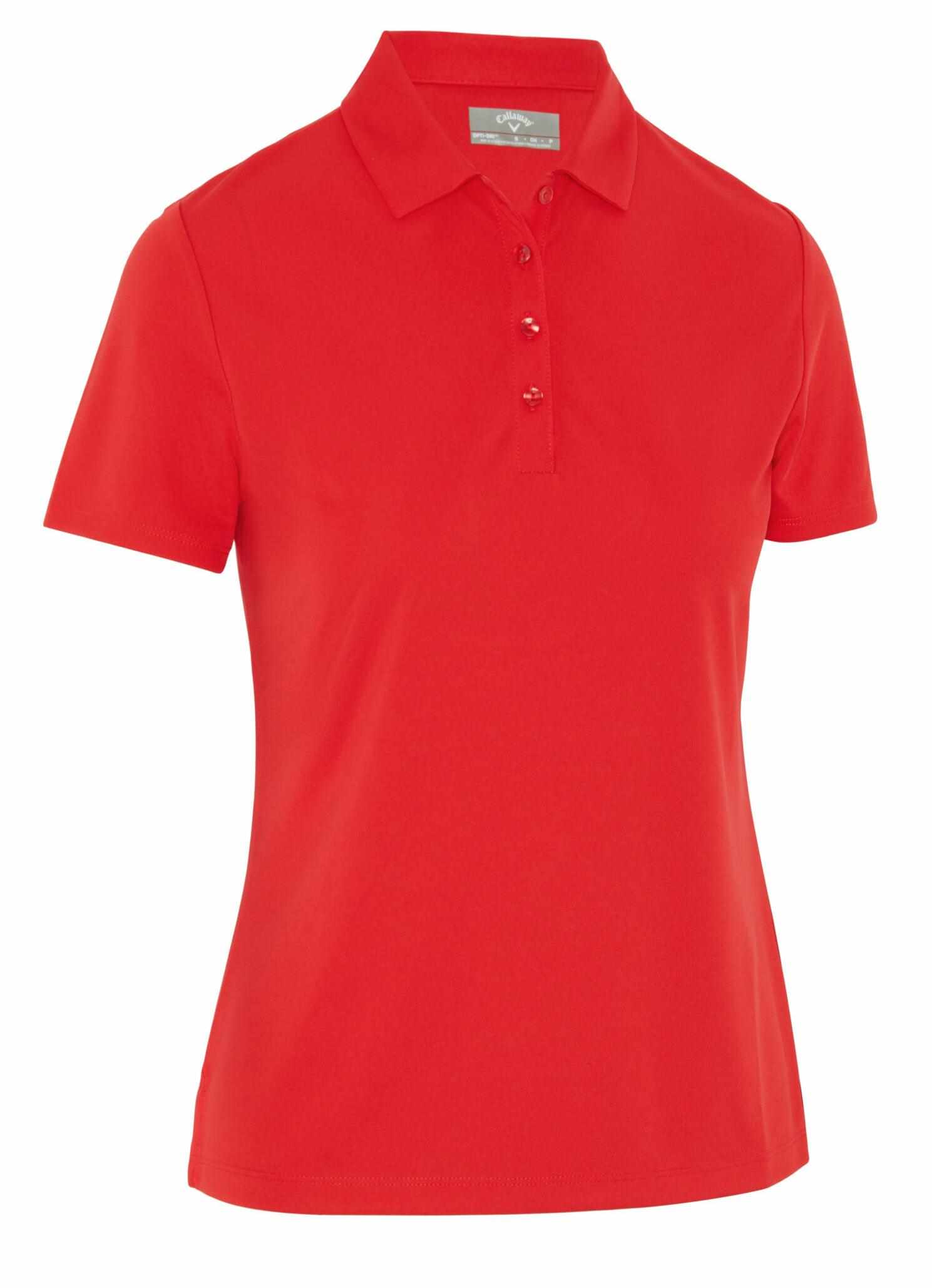 Callaway Tournament Damen Poloshirt, rot