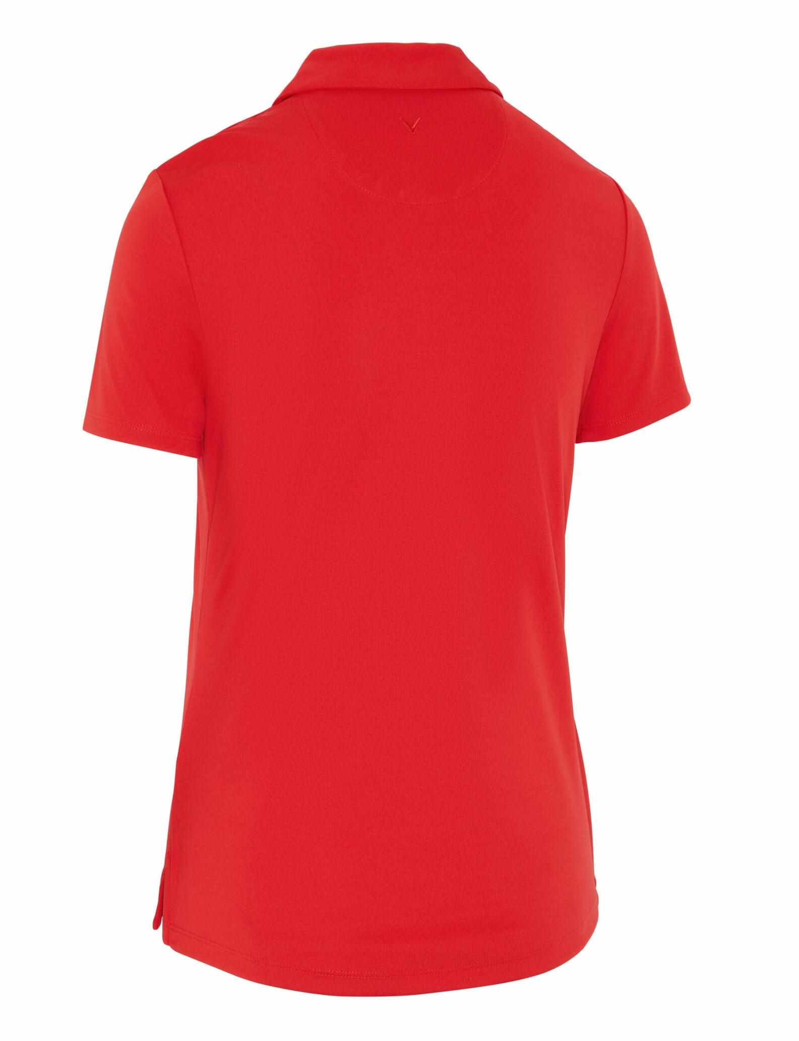 Callaway Tournament Damen Poloshirt, rot