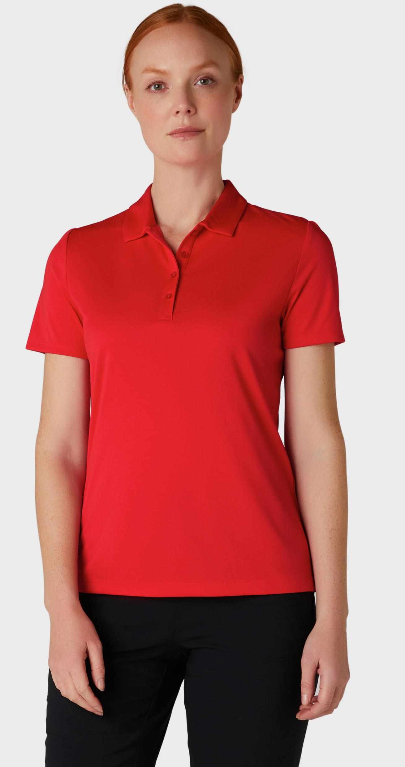 Callaway Tournament Damen Poloshirt, rot