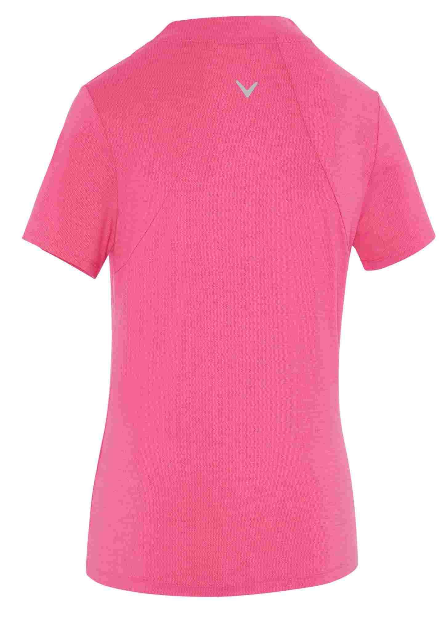Callaway Tonal Heather Damen Poloshirt, rosa