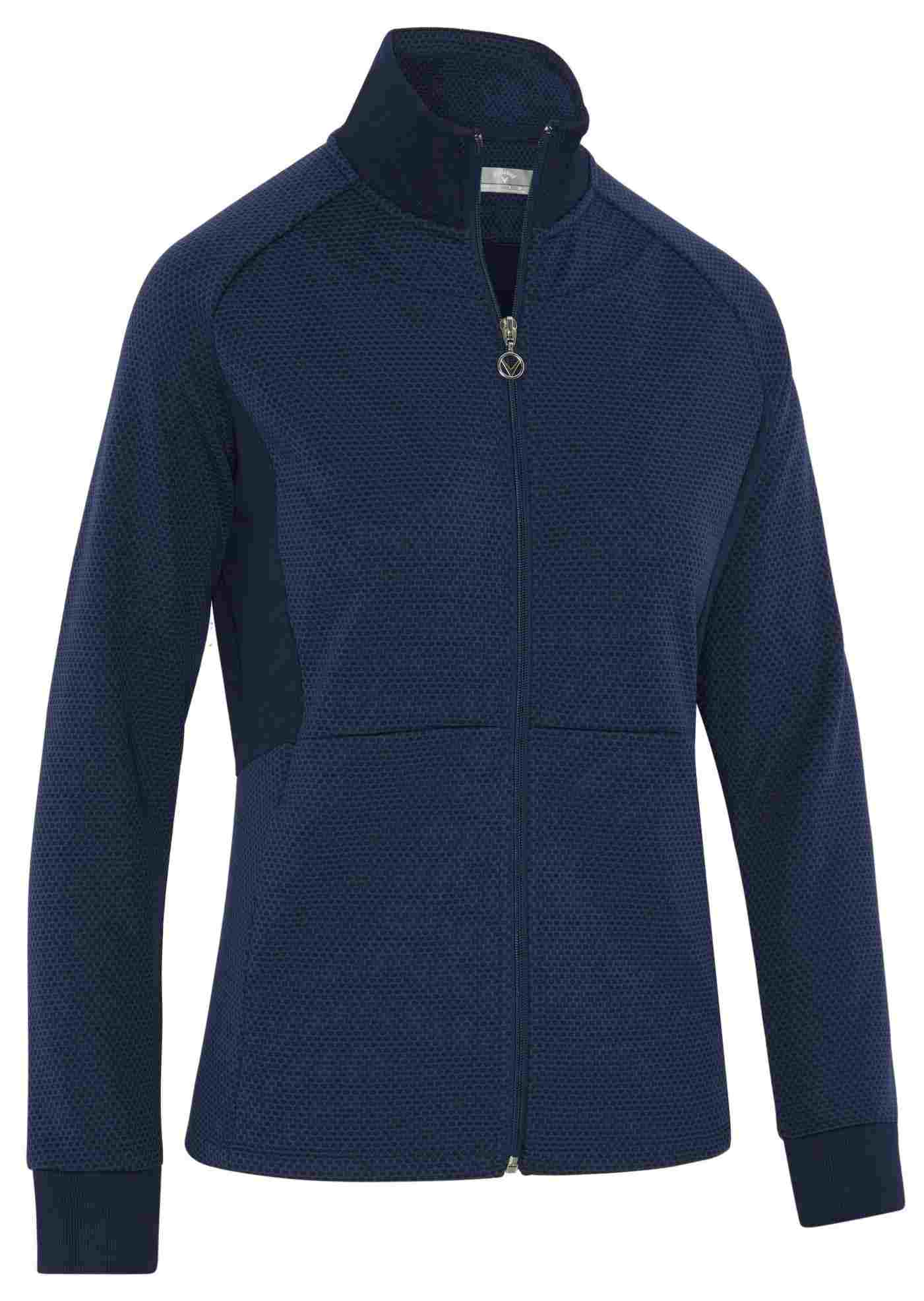 Callaway Full Zip Hexagon Damenjacke, dunkelblau