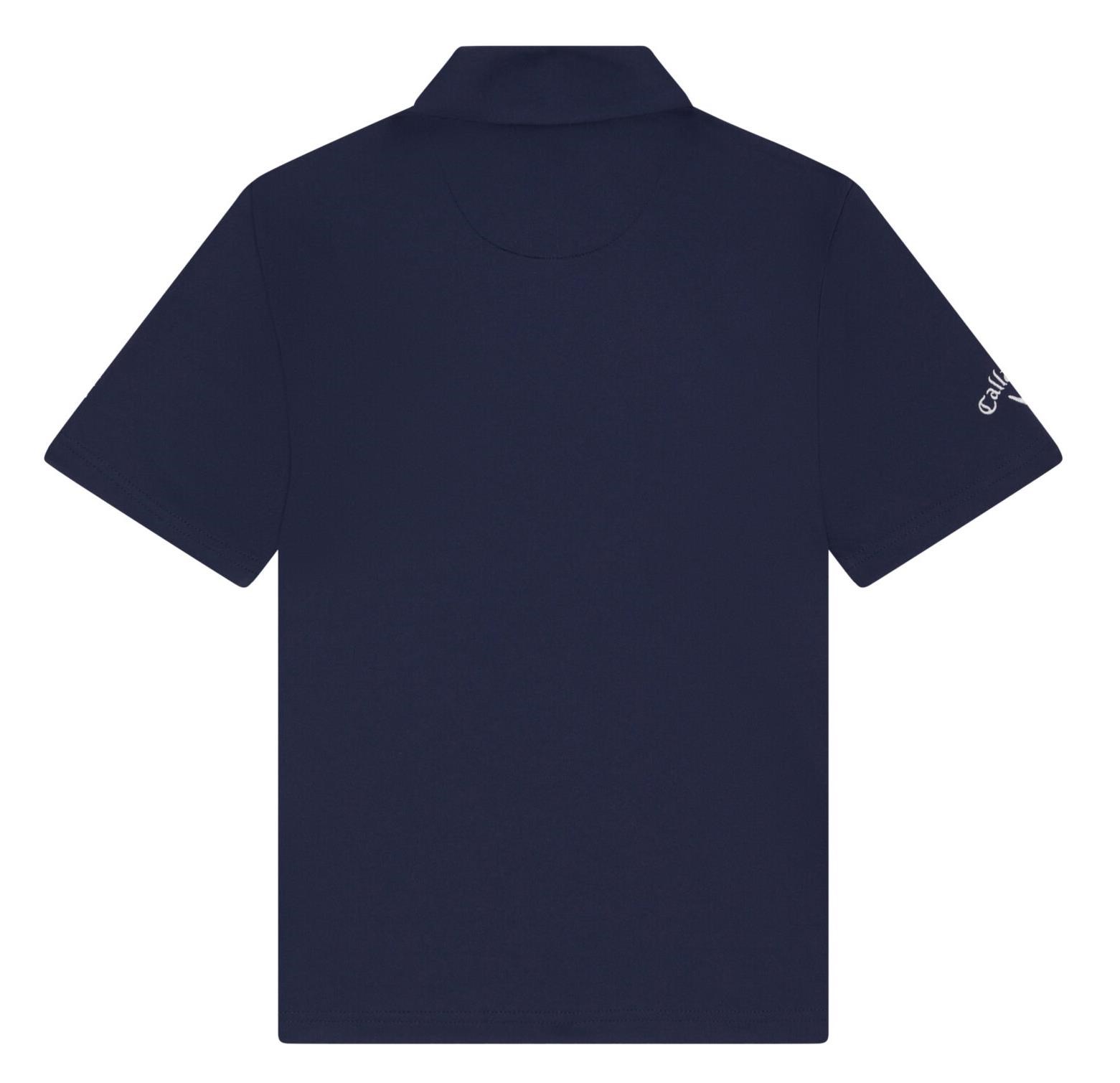 Callaway Unisex Solid Junior Poloshirt, dunkelblau