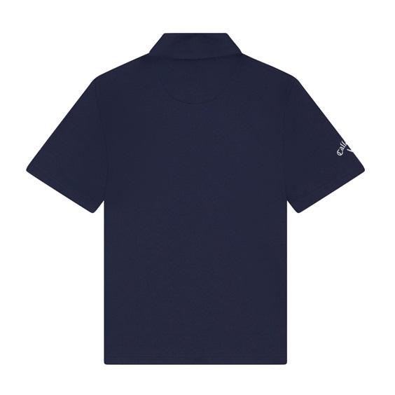 Callaway Unisex Solid Junior Poloshirt, dunkelblau