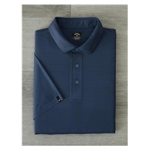 Callaway Premium Jacquard Herren Poloshirt, peacoat
