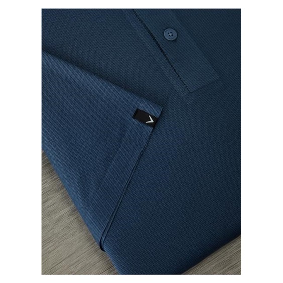 Callaway Premium Jacquard Herren Poloshirt, peacoat