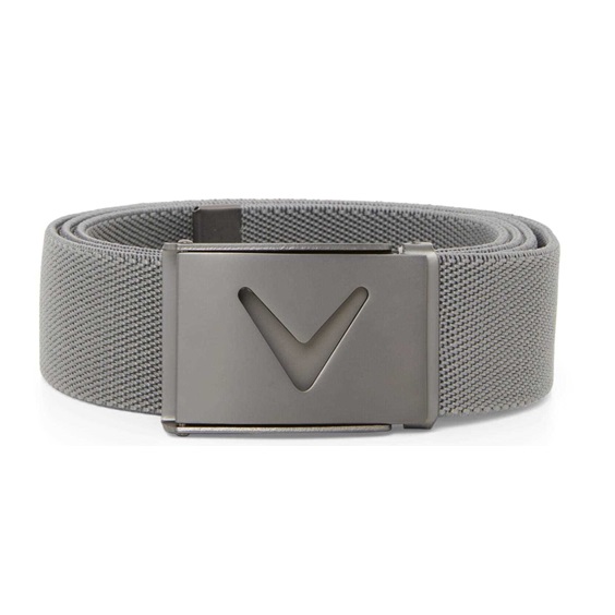 Callaway V-Logo Web Herren Gürtel, grau