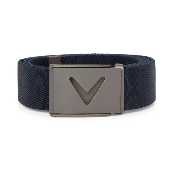Callaway V-Logo Web Herren Gürtel, dunkelblau