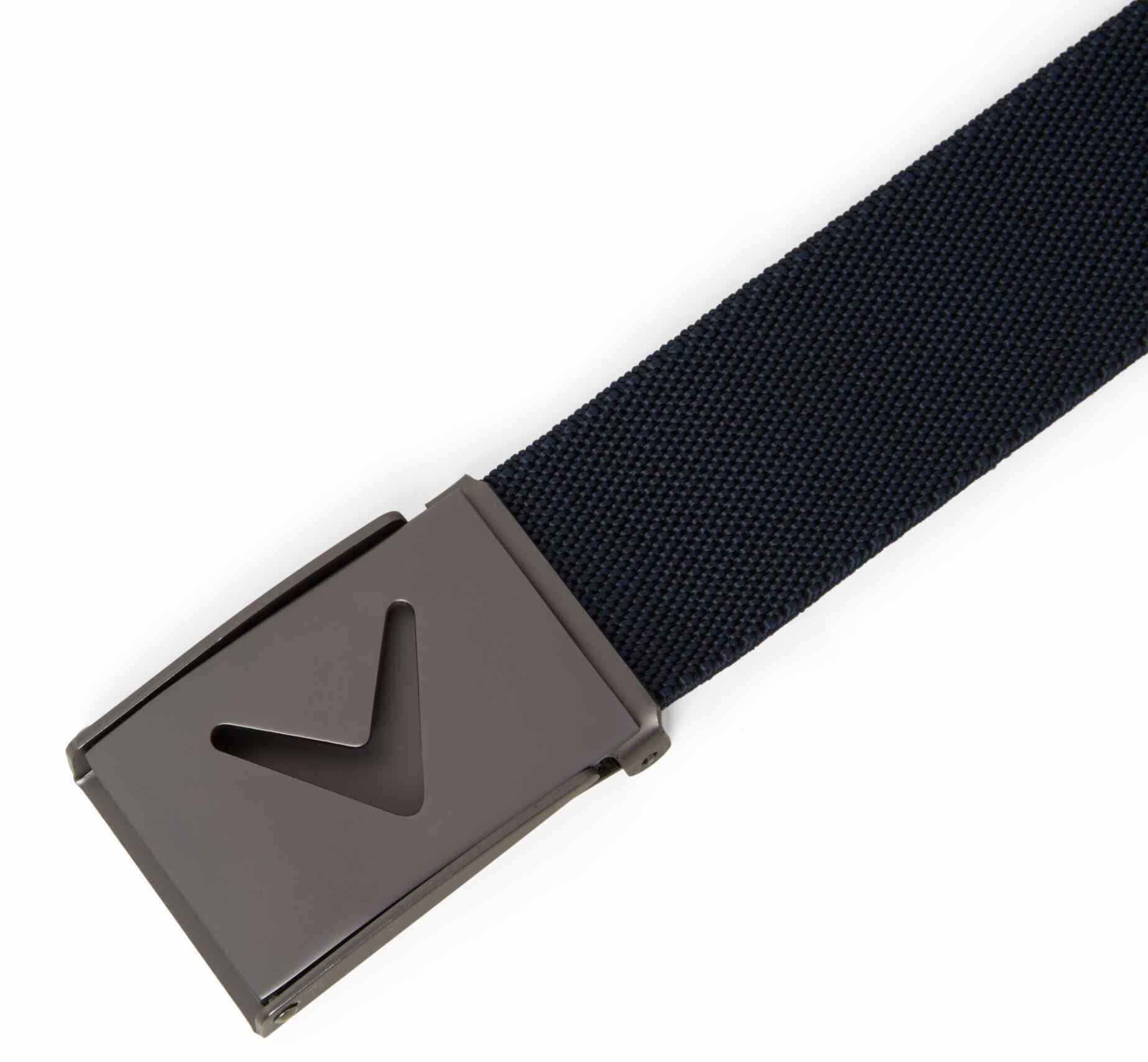 Callaway V-Logo Web Herren Gürtel, dunkelblau
