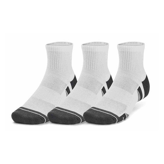 Under Armour Performance Tech Unisex-Socken, 3Paar, weiss