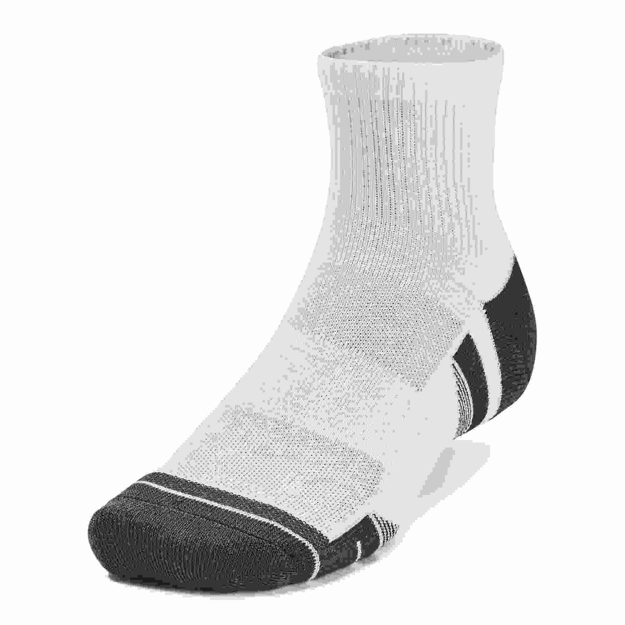 Under Armour Performance Tech Unisex-Socken, 3Paar, weiss