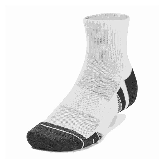 Under Armour Performance Tech Unisex-Socken, 3Paar, weiss