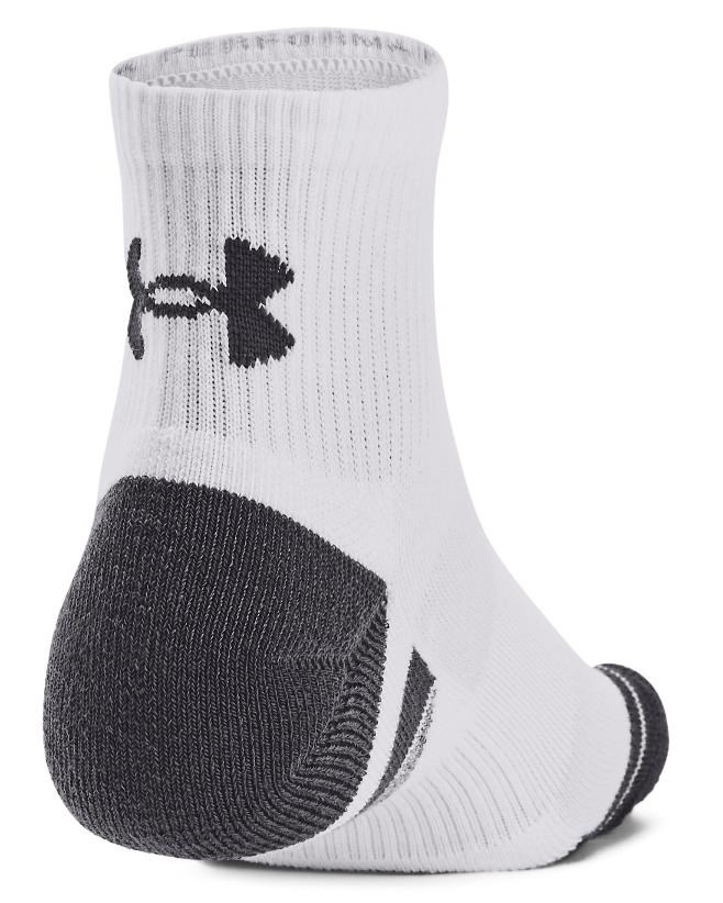 Under Armour Performance Tech Unisex-Socken, 3Paar, weiss