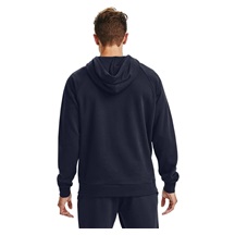 Under Armour Rival Fleece Big Logo Hoodie Herren Sweatshirt, dunkelblau