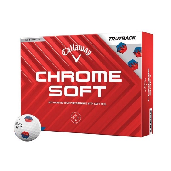 Callaway Chrome Soft TruTrack Golfbälle