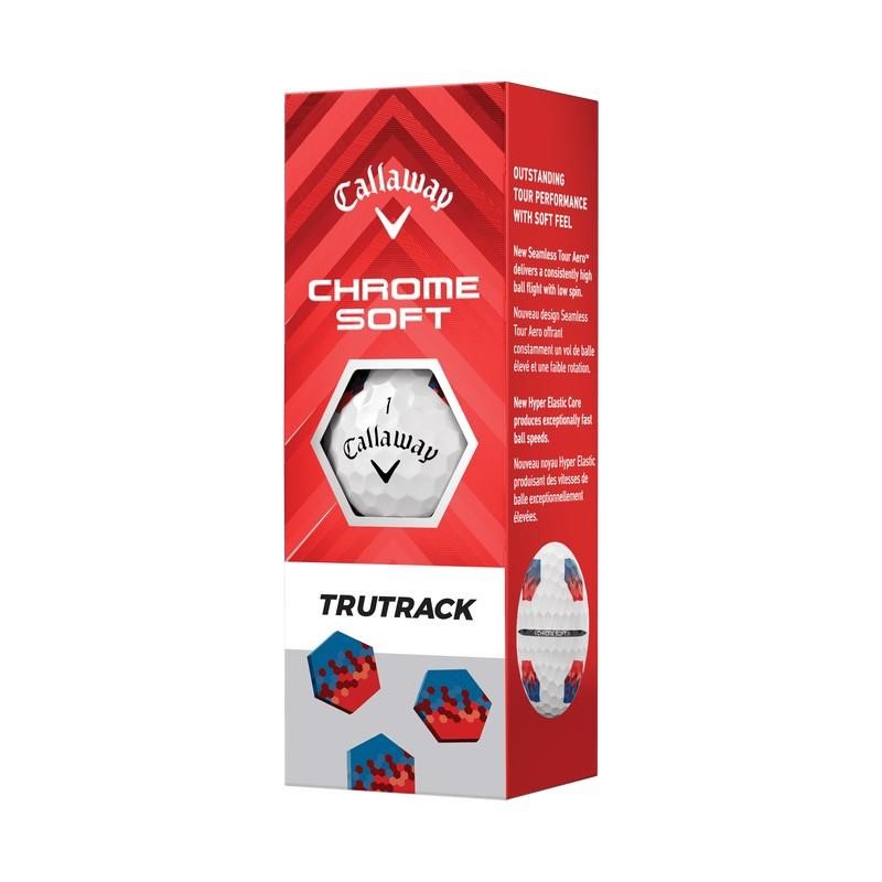 Callaway Chrome Soft TruTrack Golfbälle