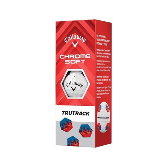 Callaway Chrome Soft TruTrack Golfbälle