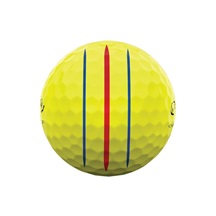 Callaway Chrome Tour Triple Track Golfbälle, gelb